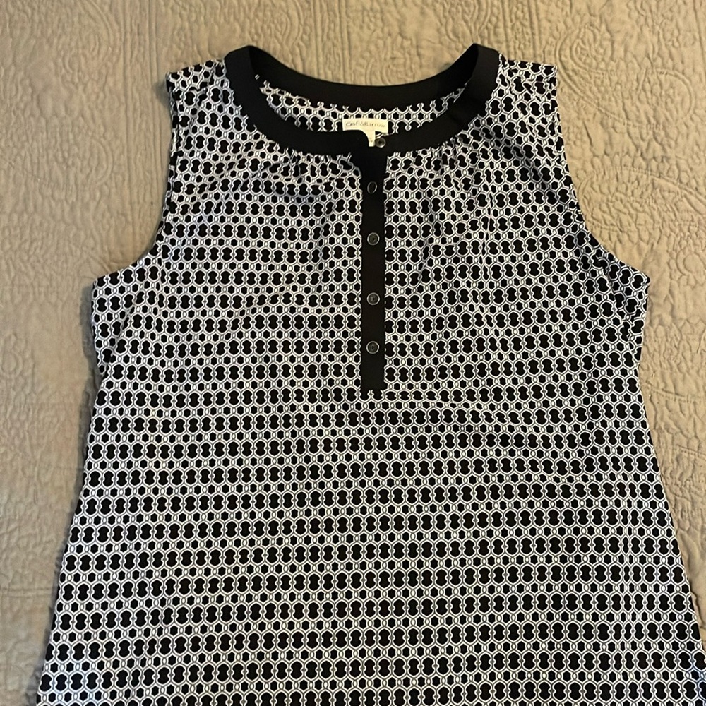 Croft & Barrow Sleeveless Shirt Large